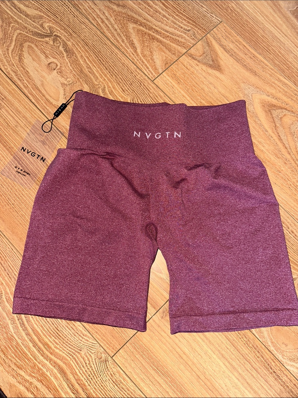 NVGTN Women's Maroon Pro Shorts XS